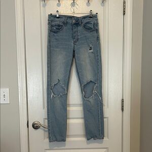 American Eagle Outfitters Light Blue Tomgirl Jeans